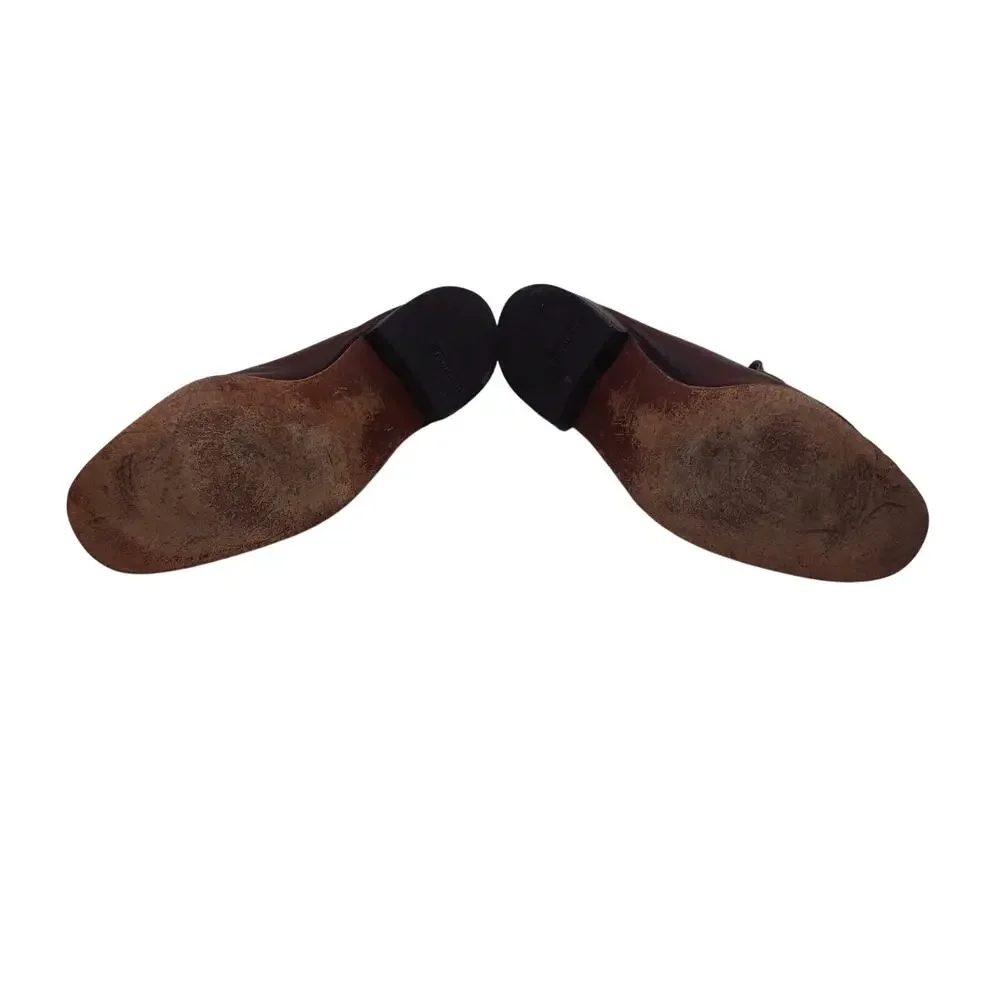 mens vintage size 11 roblee leather loafers.